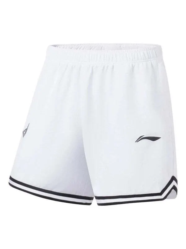 Шорты баскетбольные шорты Джимми Батлера Li-Ning — изображение 1 из 2, белый/черный