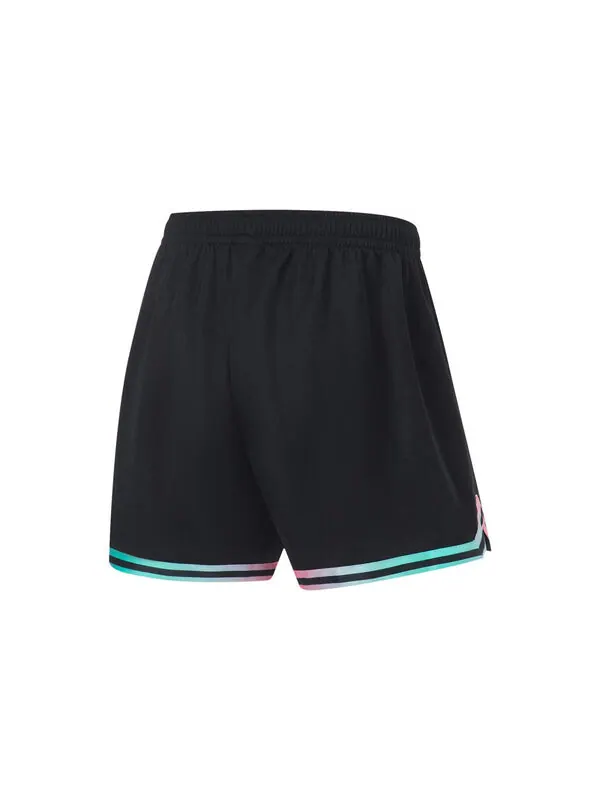 Шорты спортивные шорты для соревнований Li-Ning — изображение 2 из 2, черный/голубой