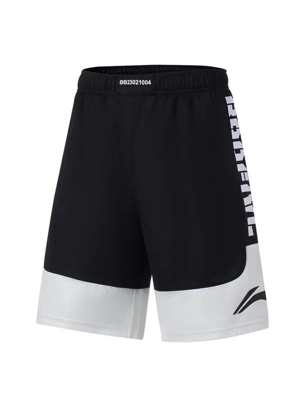 Шорты баскетбольные шорты с логотипом badfive Li-Ning — изображение 1 из 2, черный/белый
