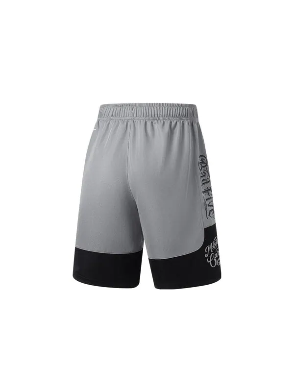 Шорты x мистер мультфильм badfive баскетбольные шорты Li-Ning — изображение 2 из 2, серый/черный