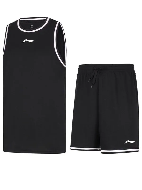 Костюмы для баскетбольных соревнований Li-Ning — изображение 1 из 4, черный/белый