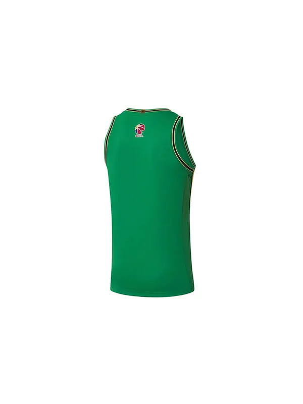 Футболка x cba allen guo liaoning flying leopards футболка Li-Ning — изображение 2 из 2, зеленый/белый