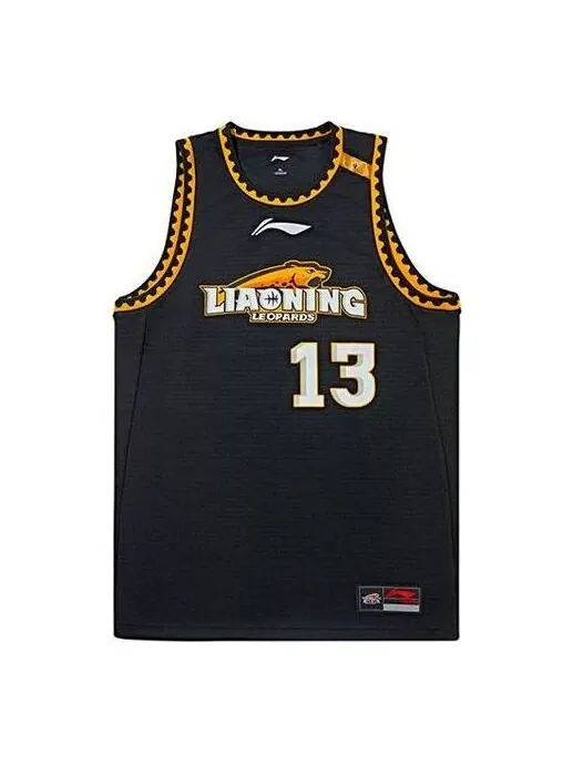 Футболка x cba allen guo liaoning flying leopards дорожная футболка Li-Ning — изображение 1 из 2, черный/белый/желтый