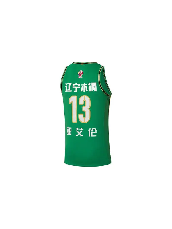 Футболка x cba liaoning flying leopards футболка Li-Ning — изображение 2 из 2, зеленый/белый