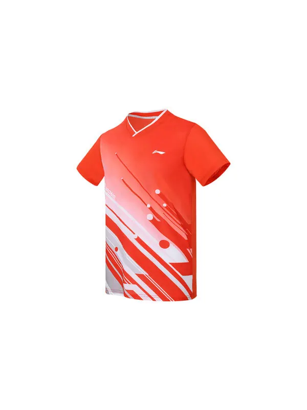 Футболка сборной по настольному теннису Li-Ning — изображение 3 из 3, красный/белый