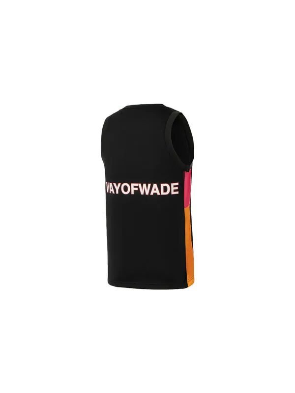 Футболка баскетбольная майка way of wade Li-Ning — изображение 2 из 2, черный/красный/желтый