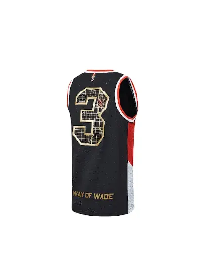 Футболка баскетбольная майка way of wade hall of fame 2023 Li-Ning — изображение 2 из 2, черный/красный