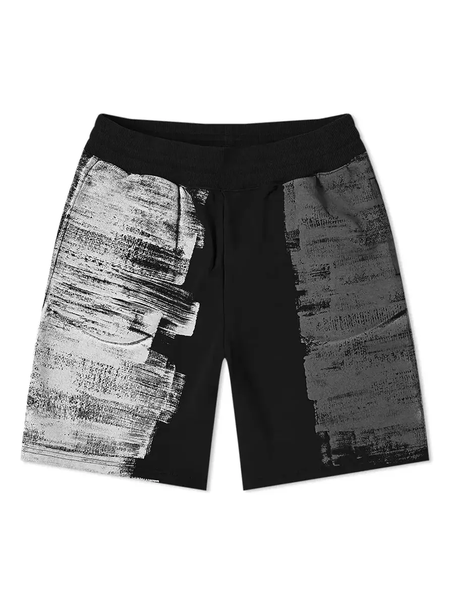Спортивные шорты A-COLD-WALL* Brush Stroke Shorts 'Black' — черный