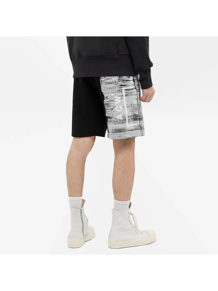 Спортивные шорты A-COLD-WALL* Brush Stroke Shorts 'Black' — изображение 2 из 2, черный