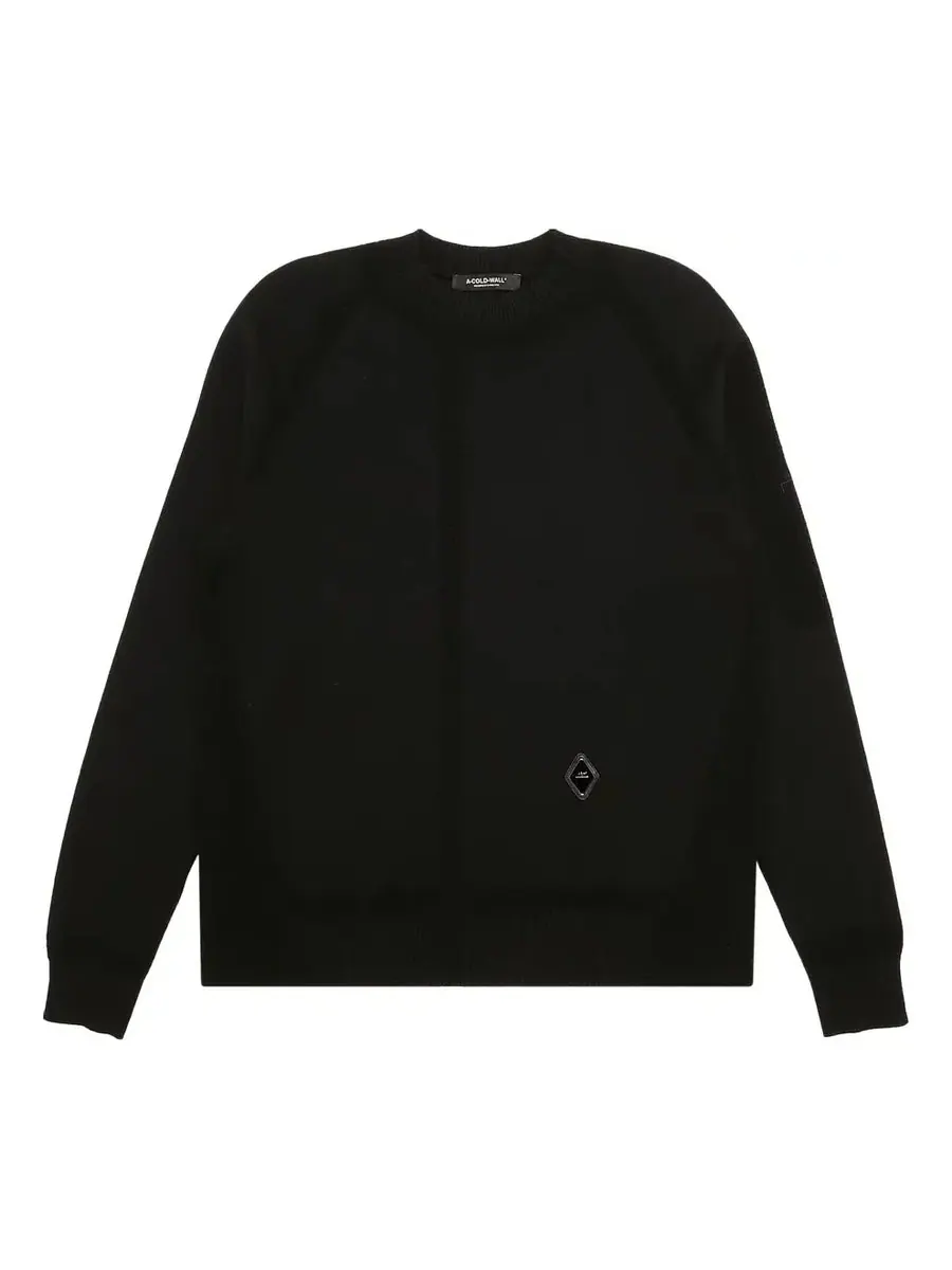 Свитер A-COLD-WALL* Technical Knit Sweaters 'Black' — изображение 1 из 4, черный