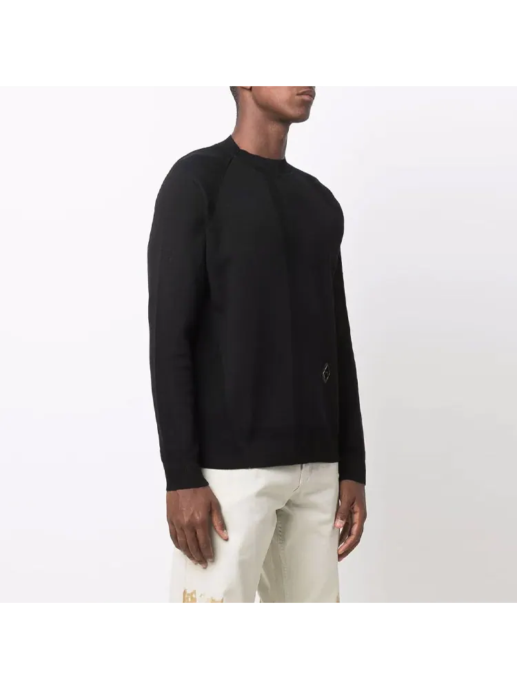 Свитер A-COLD-WALL* Technical Knit Sweaters 'Black' — изображение 3 из 4, черный