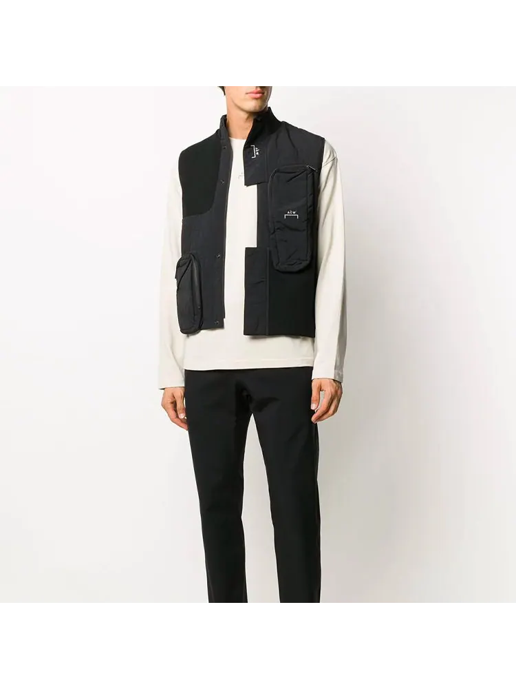 Жилет A-COLD-WALL* Assymetric 3D Pocket Puffer Gilet 'Black' — изображение 4 из 5, черный