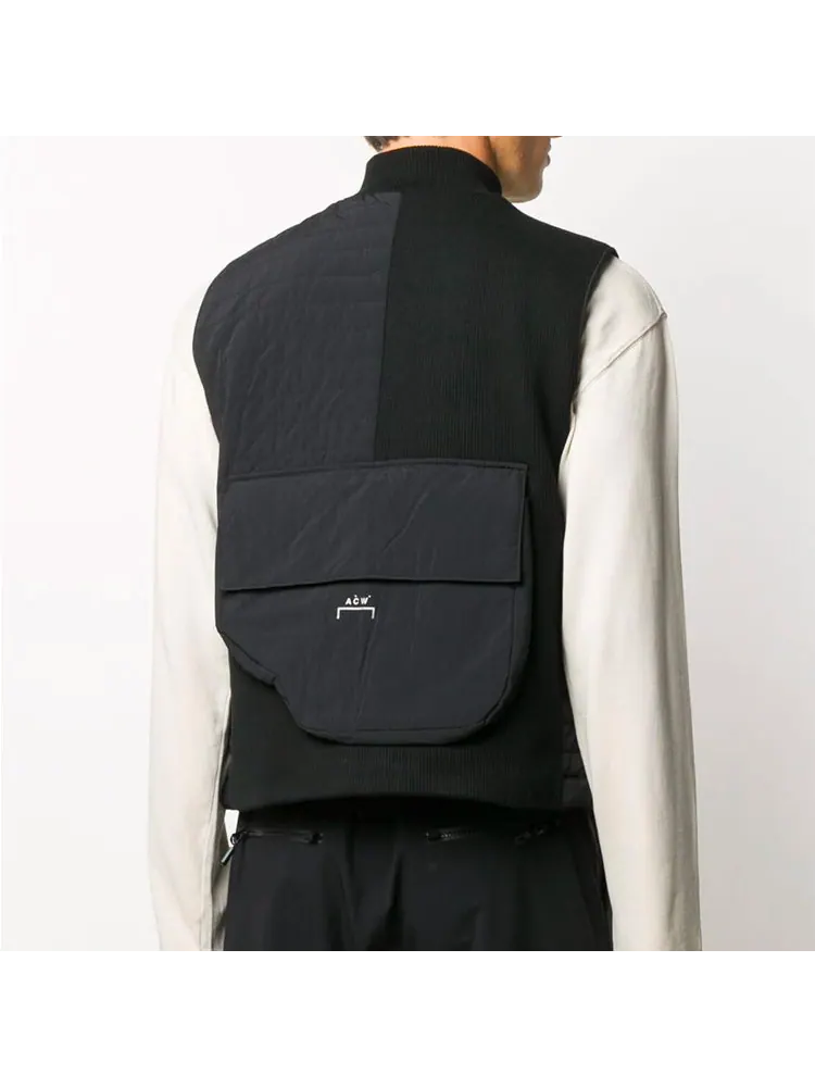 Жилет A-COLD-WALL* Assymetric 3D Pocket Puffer Gilet 'Black' — изображение 5 из 5, черный