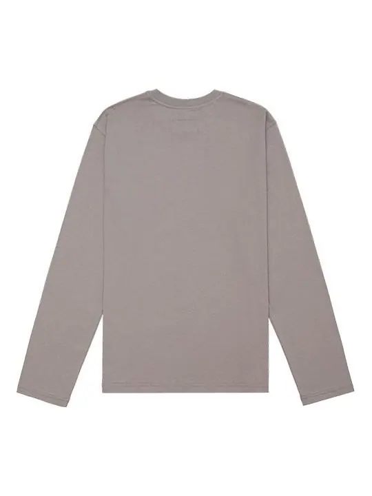 Футболка diffusion graphic long shirt tee 'mid grey' A-Cold-Wall* — изображение 2 из 4, серый