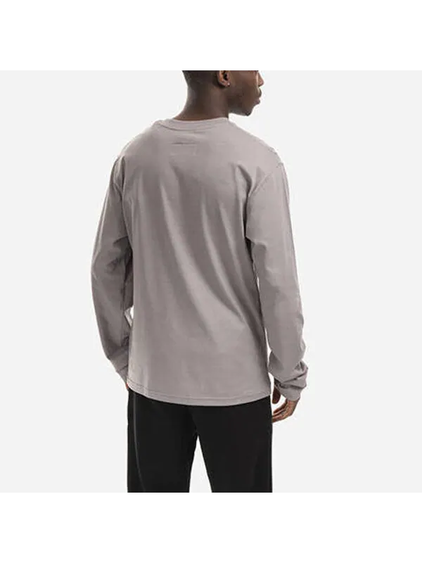 Футболка diffusion graphic long shirt tee 'mid grey' A-Cold-Wall* — изображение 4 из 4, серый
