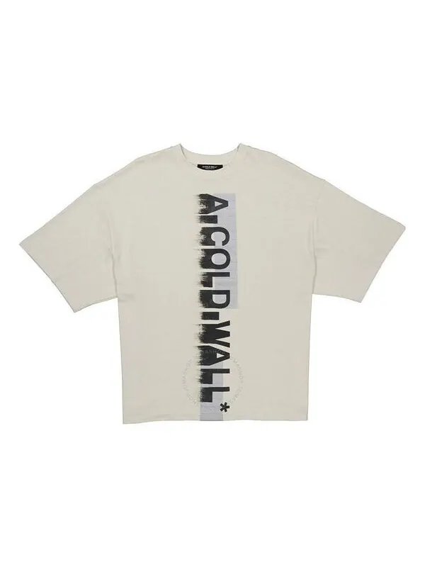 Футболка brushed logo t-shirt 'beige' A-Cold-Wall* — изображение 1 из 4, бежевый