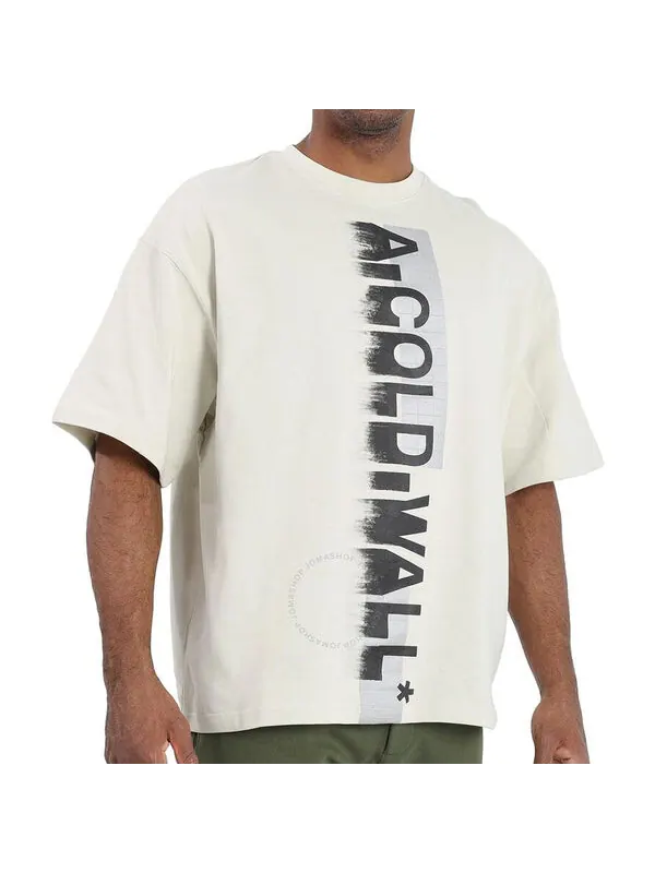Футболка brushed logo t-shirt 'beige' A-Cold-Wall* — изображение 3 из 4, бежевый