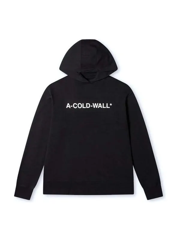 Толстовка essential logo hoodie 'black' A-Cold-Wall* — изображение 1 из 4, черный