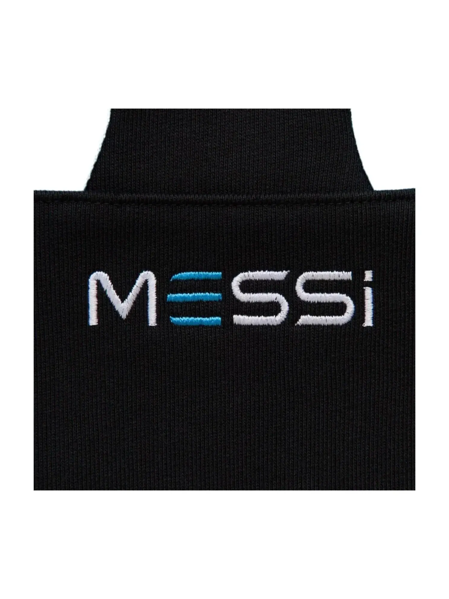 Мужской свитер флисовый с принтом KITH x Messi for Adidas Football Fleece Sweater — изображение 4 из 4, черный