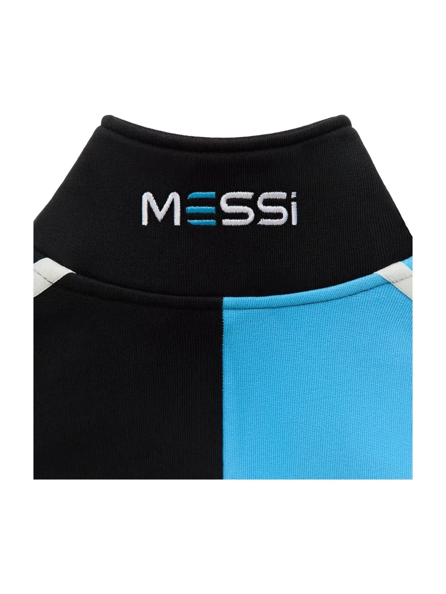 Мужская футболка из футера KITH x Messi for Adidas Football Fleece Quarter Zip — изображение 4 из 4, темно-синий