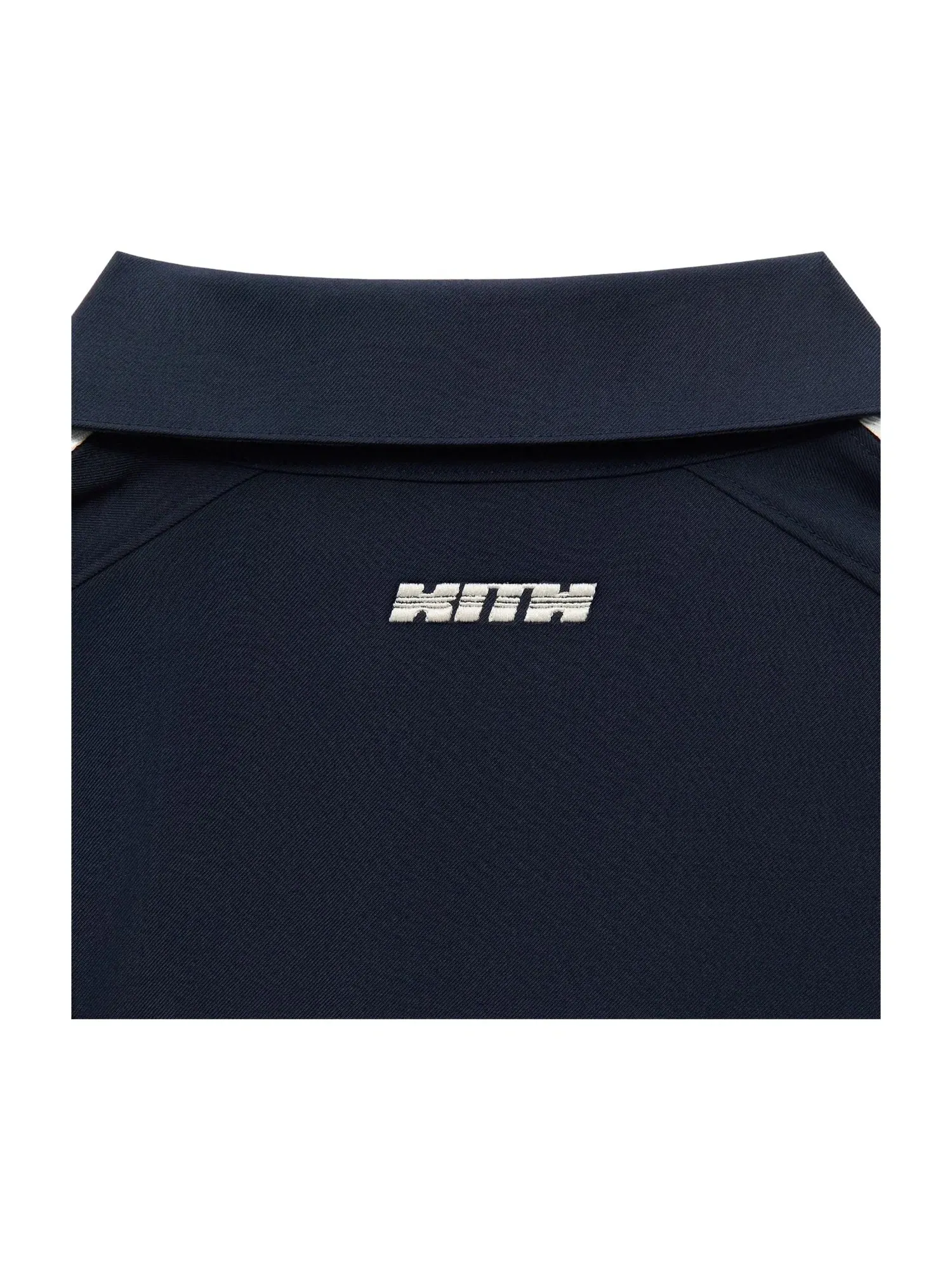 Мужская куртка из шерстяного трикотажа с принтом KITH x Messi модель Night Navy — изображение 3 из 5, темно-синий