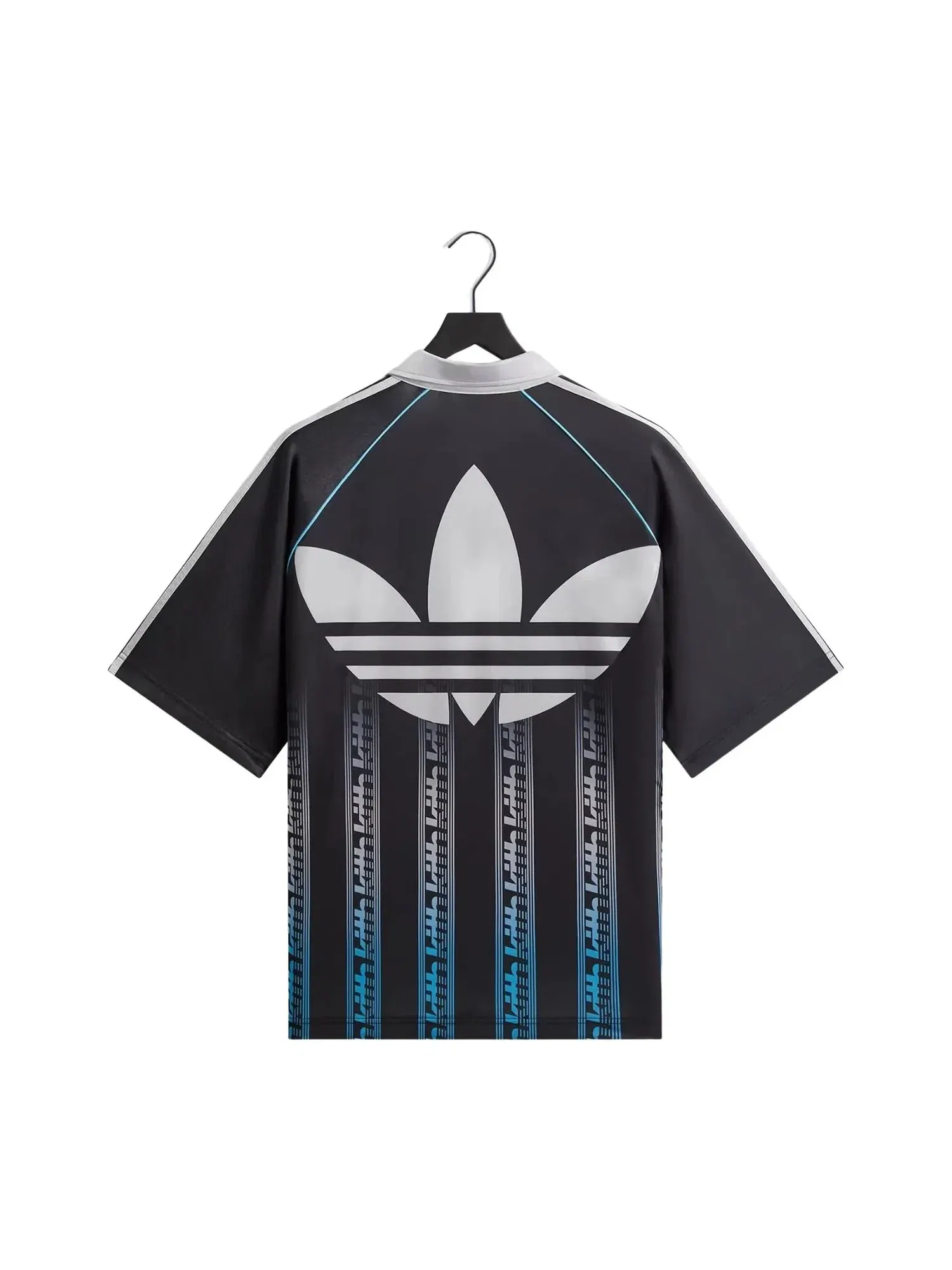 Мужская футболка с принтом KITH x Messi for Adidas Football Printed Jersey Shirt — изображение 2 из 5, черный