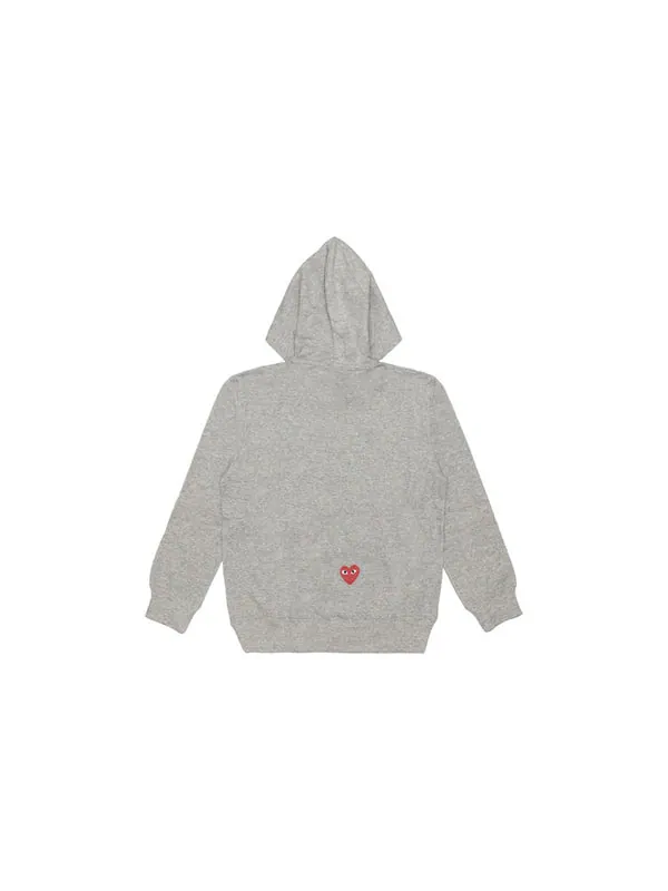 Свитер x nike crossover play together series love logo hoodie 'grey' Comme Des Garcons Play — изображение 2 из 2, серый