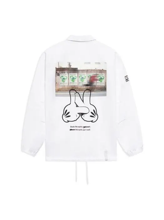 Куртка x og_slick графическая куртка Li-Ning — изображение 1 из 2, белый/мульти