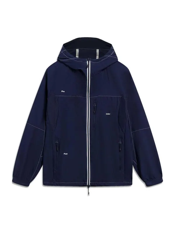 Ветровка с логотипом Jackets x Soulland Li-Ning — изображение 1 из 2, темно-синий/белый