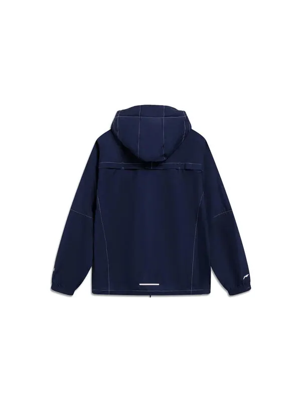 Ветровка с логотипом Jackets x Soulland Li-Ning — изображение 2 из 2, темно-синий/белый