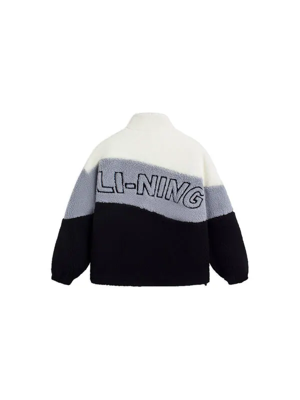 Куртка вышитые цветные блоки флисовая куртка Li-Ning, мульитколор — изображение 2 из 2, мульти