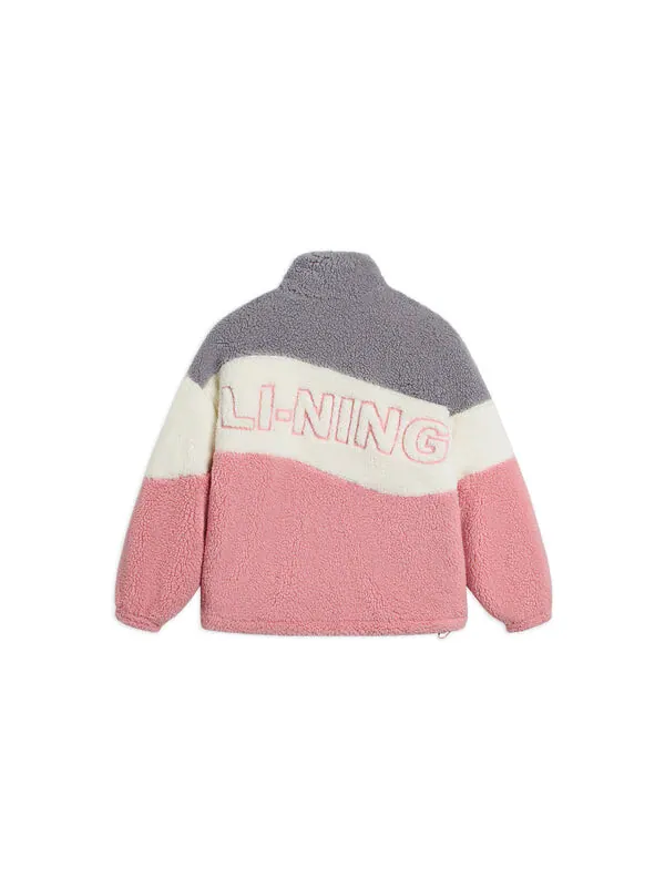 Куртка вышитые цветные блоки флисовая куртка Li-Ning, мульитколор — изображение 2 из 2, мульти
