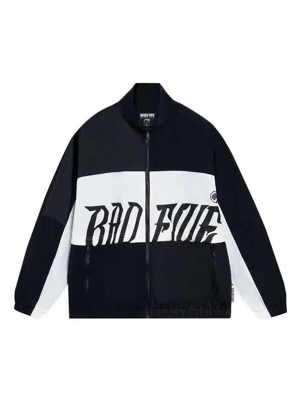 Куртка badfive logo color block куртка Li-Ning — изображение 1 из 2, черный/белый