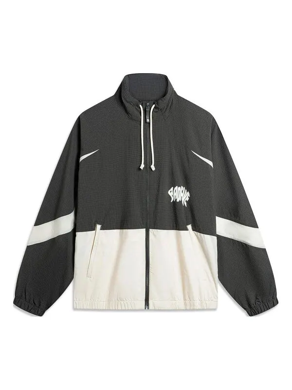 Куртка badfive графическая куртка Li-Ning — изображение 1 из 2, серый/белый
