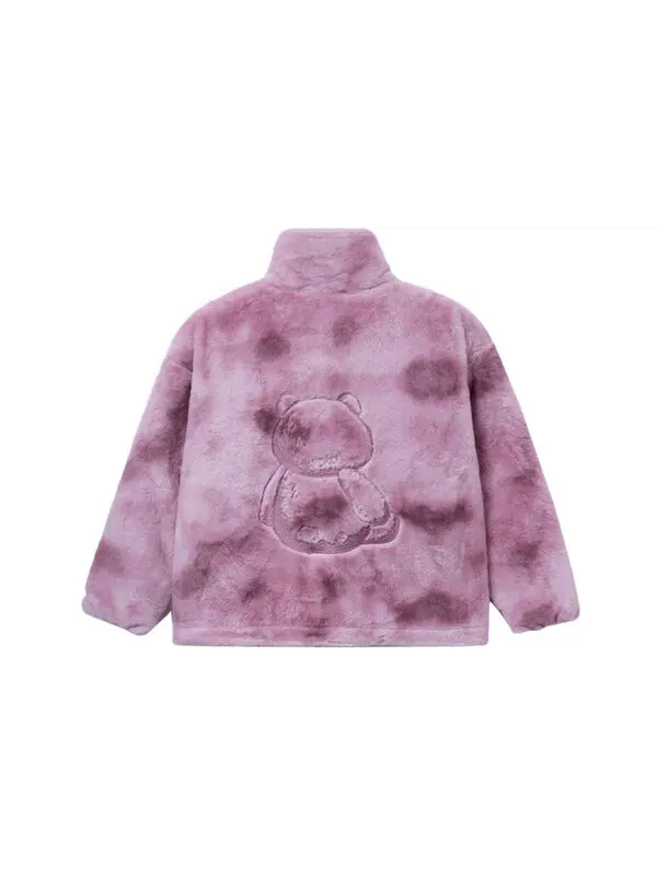 Куртка x disney история игрушек lotso логотип флисовая куртка Li-Ning — изображение 2 из 2, розовый фиолетовый