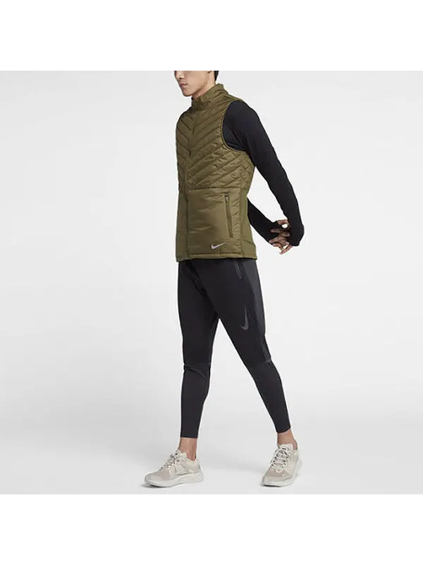 Жилет мужской спортивный хлопковый жилет Militarygreen Army Green Nike — изображение 3 из 4, зеленый
