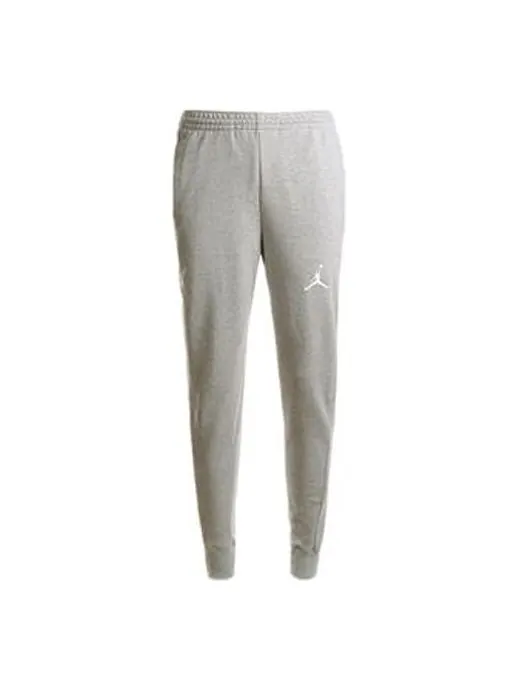 Спортивные штаны Men's Air Jordan Flight Fleece Embroidered Logo Fleece Lined Bundle Feet Sports — изображение 1 из 4, серый