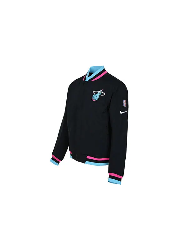 Куртка Men's Nike NBA Miami Heat Black Jacket — изображение 3 из 4, черный
