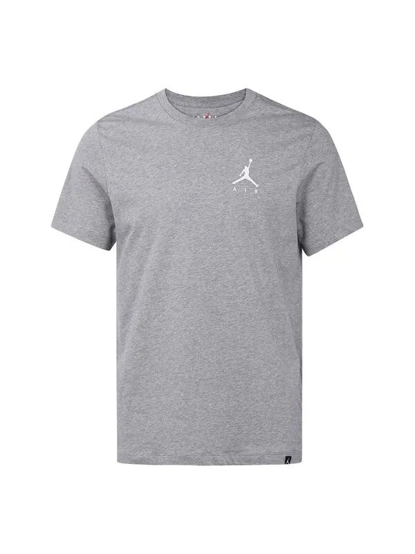Футболка с вышивкой jumpman air Air Jordan — изображение 1 из 4, серый/белый