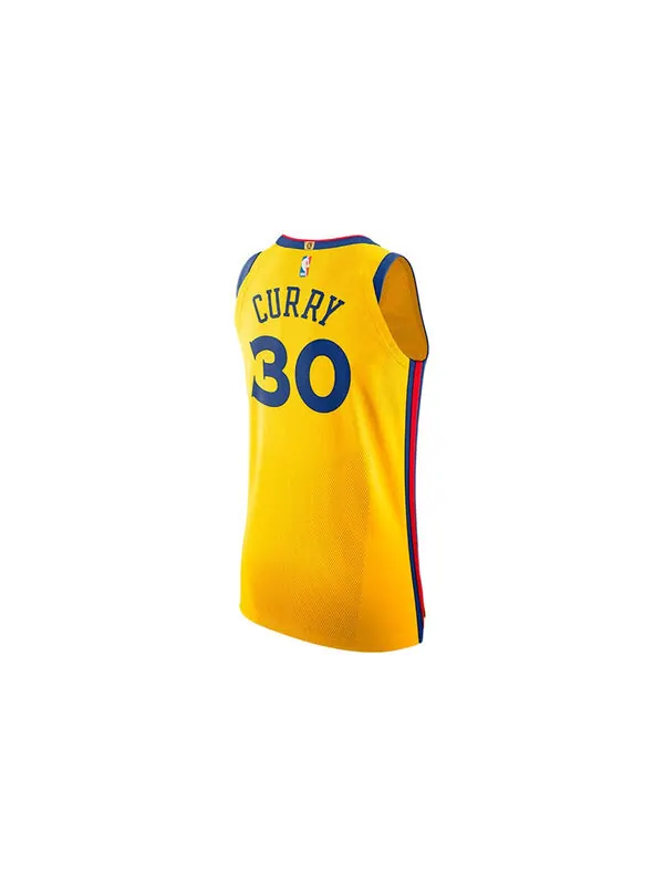 Майка Nike NBA City Edition Connected jersey AU 30 golden state warriors stephen curry Yellow — изображение 2 из 2, желтый