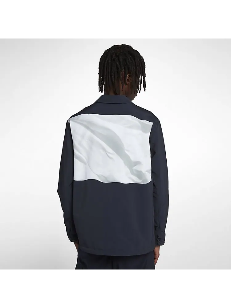 Куртка Nike x Patta Coach Jacket — изображение 2 из 6, черный
