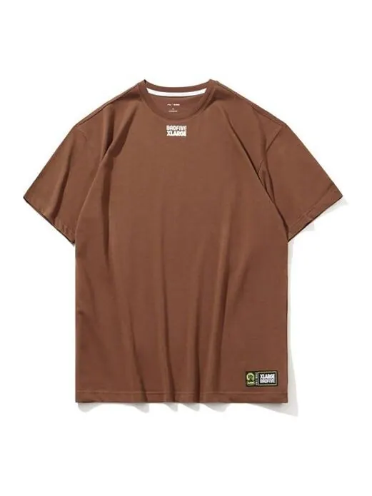 Футболка bad five x xlarge с коротким рукавом Li-Ning — изображение 1 из 2, коричневый