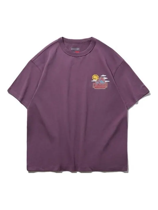 Футболка badfive x xlarge crossover с коротким рукавом Li-Ning — изображение 1 из 2, фиолетовый