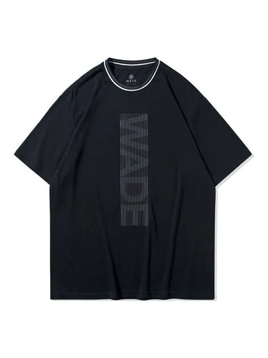 Футболка свободного кроя с логотипом wade Li-Ning — изображение 1 из 2, черный
