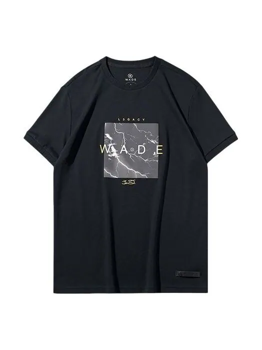 Футболка way of wade flash print tee Li-Ning — изображение 1 из 4, черный