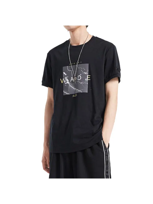 Футболка way of wade flash print tee Li-Ning — изображение 3 из 4, черный