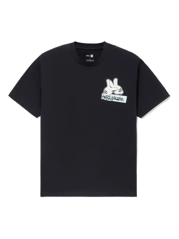 Футболка x og_slick crossover ss22 граффити с круглым вырезом свободные с коротким рукавом Li-Ning — изображение 1 из 4