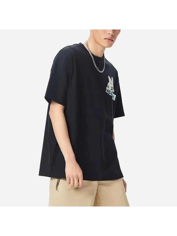 Футболка x og_slick crossover ss22 граффити с круглым вырезом свободные с коротким рукавом Li-Ning — изображение 3 из 4