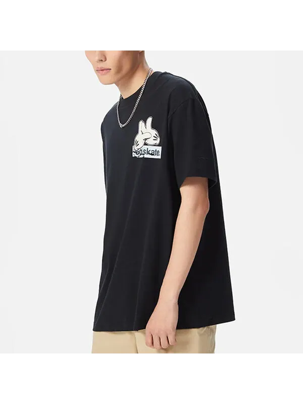 Футболка x og_slick crossover ss22 граффити с круглым вырезом свободные с коротким рукавом Li-Ning — изображение 4 из 4
