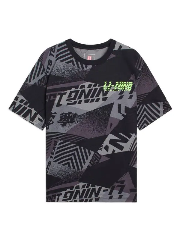 Футболка с графикой спортивной команды Li-Ning — изображение 1 из 2